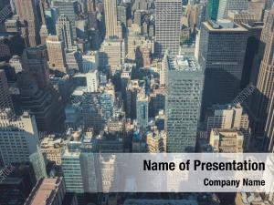 Gray Skyscrapers PowerPoint Templates - Gray Skyscrapers PowerPoint ...