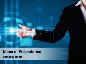 Science / Technology PowerPoint Templates and Background - DigitalOfficePro
