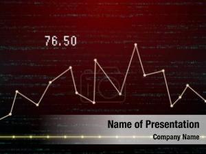 Line Graph Theme PowerPoint Template