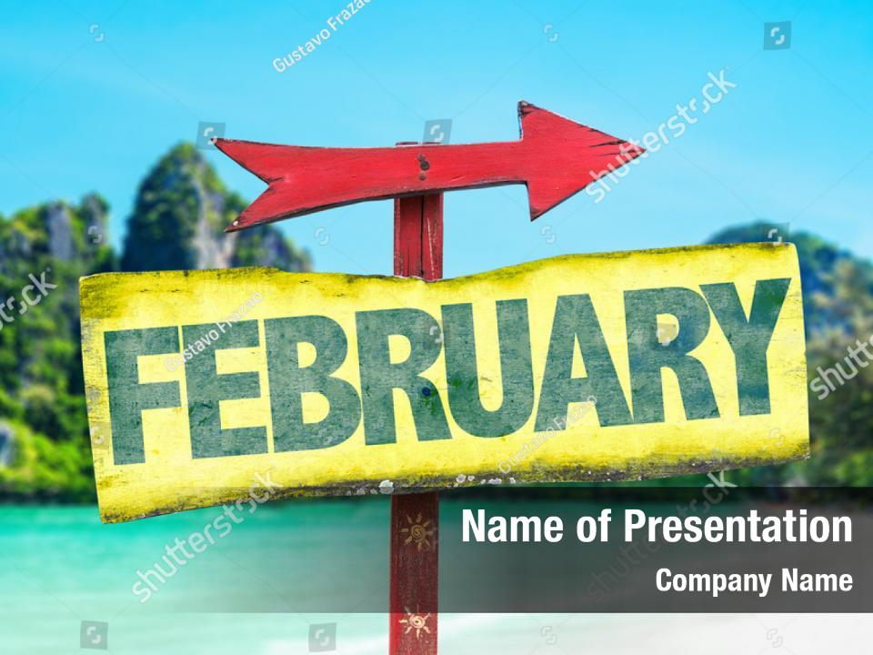 February 1st PowerPoint Template February 1st PowerPoint Background
