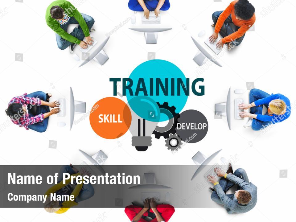 Skills training PowerPoint Template Skills training PowerPoint Background