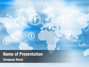 Connecting people PowerPoint Template