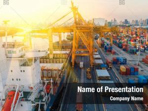 Train Container PowerPoint Templates - Train Container PowerPoint ...