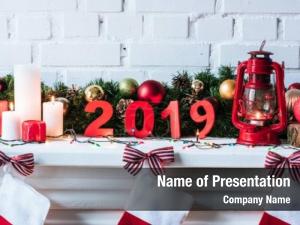 2019 new 2019 happy year PowerPoint Template