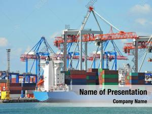 Cargo Ship PowerPoint Templates - Cargo Ship PowerPoint Backgrounds ...