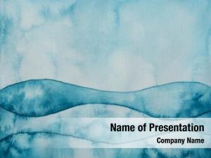 Blue Wave PowerPoint Templates - Blue Wave PowerPoint Backgrounds ...