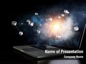 Abstract Connection PowerPoint Templates - Abstract Connection ...