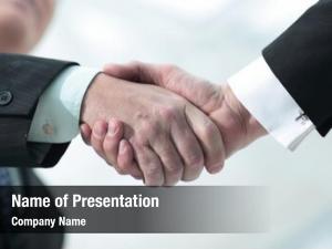 Cooperation Handshake PowerPoint Templates - Cooperation Handshake ...