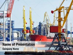 Cargo Ship PowerPoint Templates - Cargo Ship PowerPoint Backgrounds ...