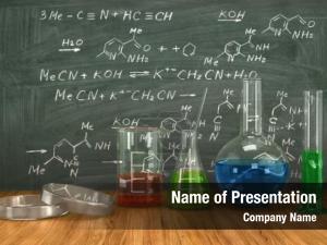 Acids test tubes various other chemicals