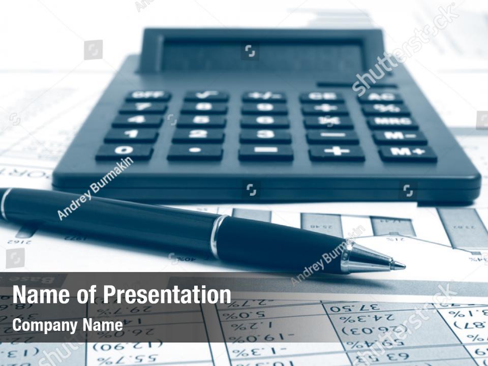 Accounting Report PowerPoint Template Accounting Report PowerPoint Background