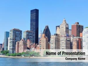 Skyline Of A City PowerPoint Templates - Skyline Of A City PowerPoint ...