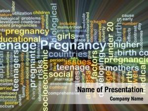 Wordcloud background concept teenage pregnancy