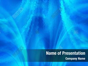 Blue Waves Abstract PowerPoint Templates - Blue Waves Abstract ...