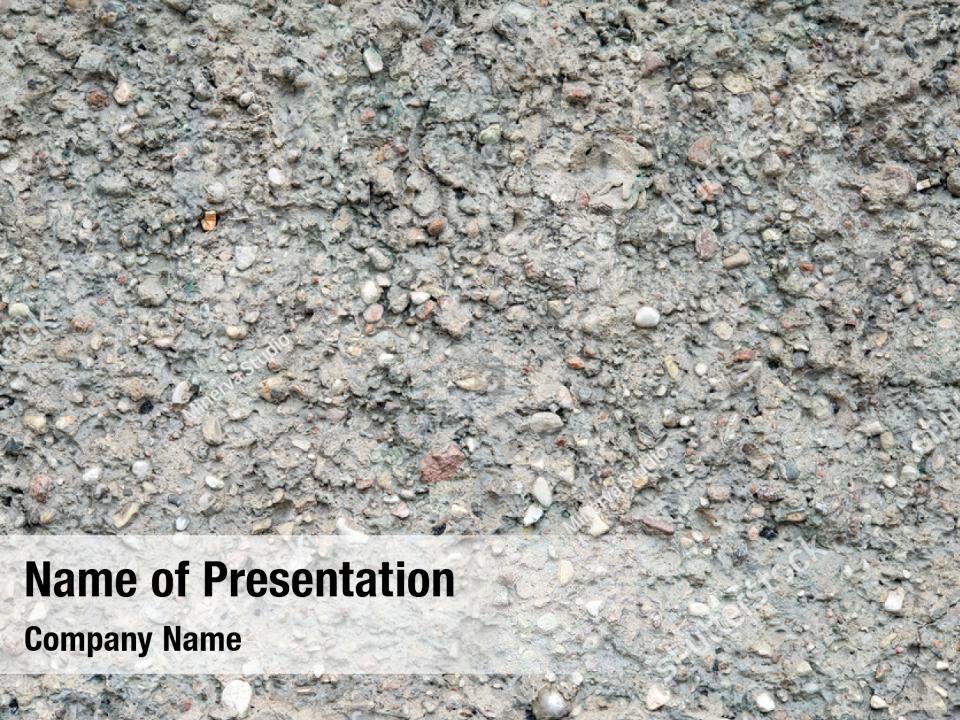 Reinforced Concrete Wall PowerPoint Template - Reinforced Concrete Wall ...