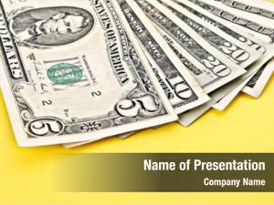 Dollar In Yellow PowerPoint Templates - Dollar In Yellow PowerPoint ...