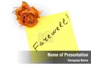 powerpoint presentation for farewell