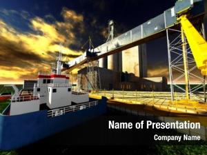 Shipyard PowerPoint Templates - Shipyard PowerPoint Backgrounds ...