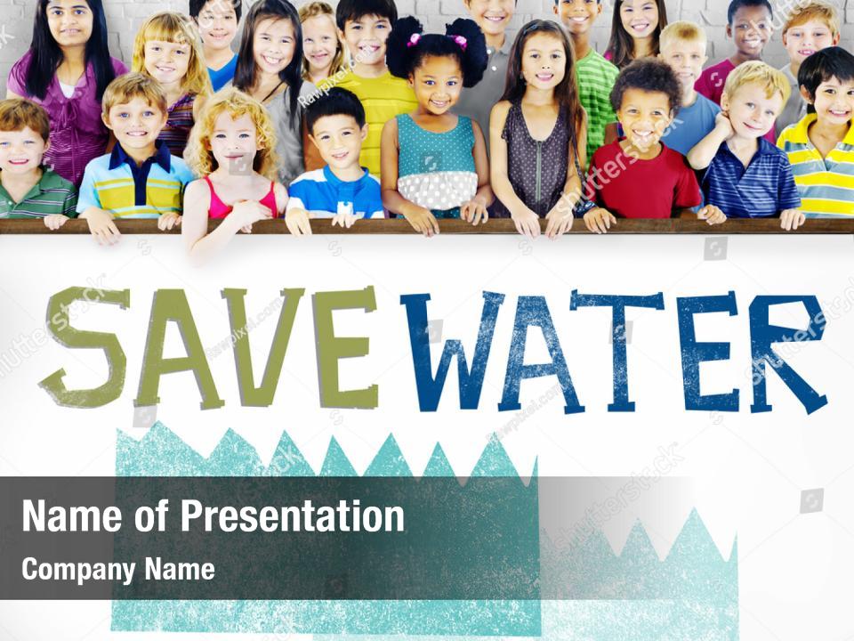 Sustainability Save Water Save PowerPoint Template - Sustainability ...