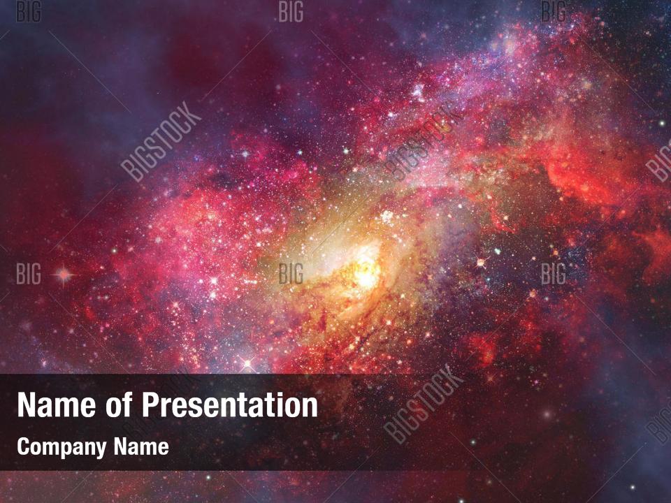 Galaxy Gradient Free Presentation Template For Google