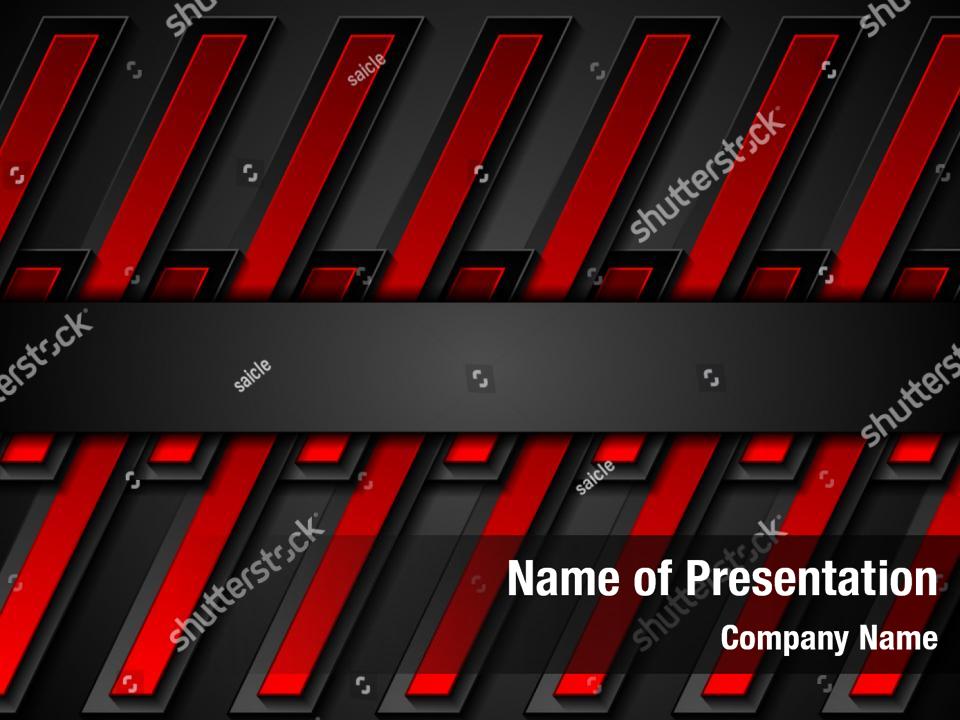 black and red powerpoint background