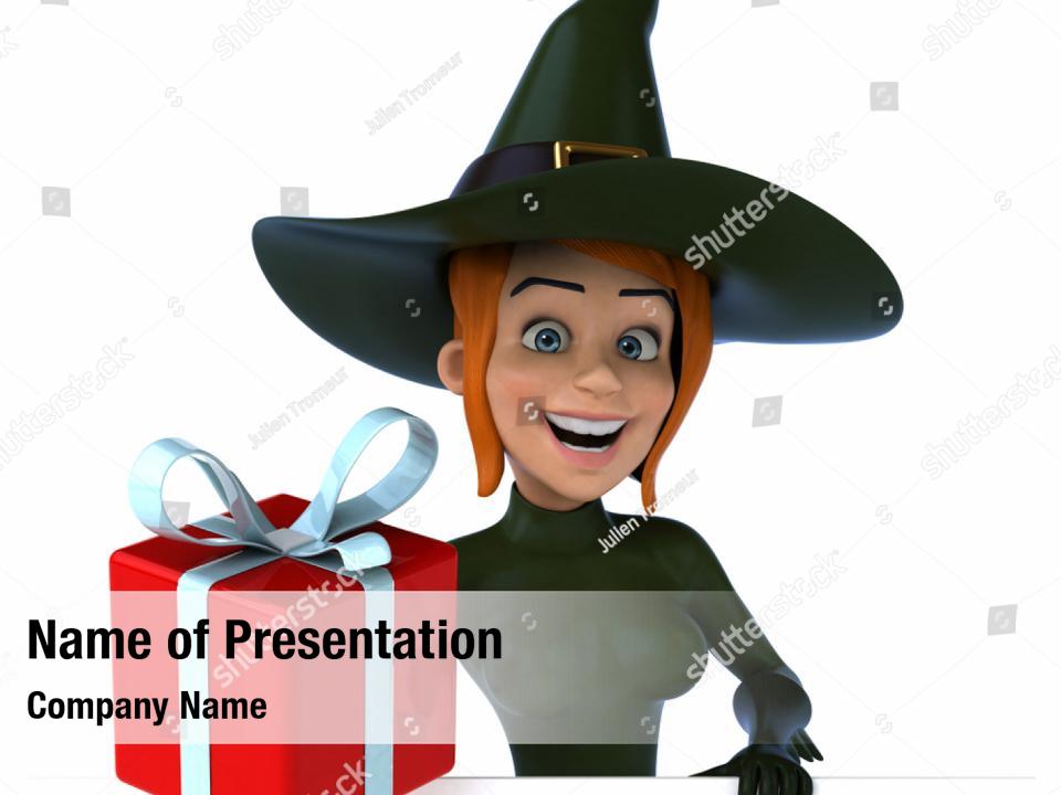 Sexy Witch Ppt Background Powerpoint Template Sexy Witch Ppt Background Powerpoint Background