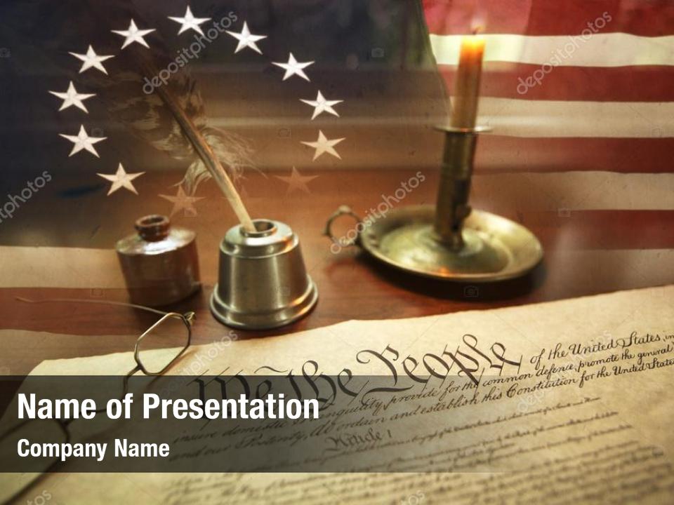 Constitution Ppt Template Free Download