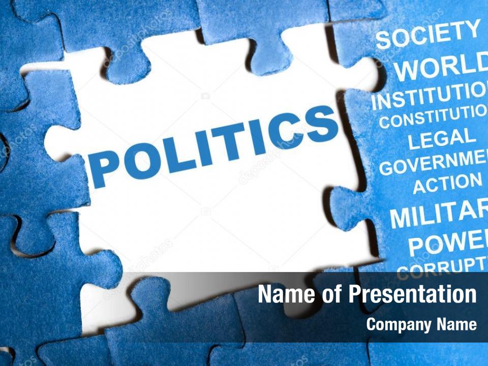 Politics Ppt Template Riset