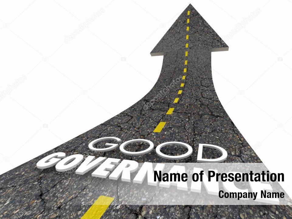 Good governance PowerPoint Template - Good governance PowerPoint Background
