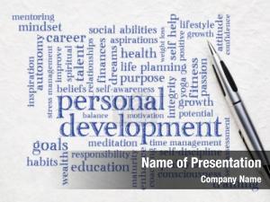 Personal development word