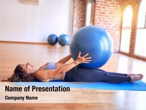 Gym Ball Exercise PowerPoint Templates - Gym Ball Exercise PowerPoint ...