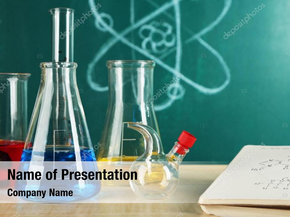 Chemistry teacher PowerPoint Template - Chemistry teacher PowerPoint  Background