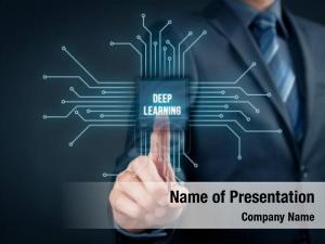 Learning, deep structured hierarchical learning PowerPoint Template