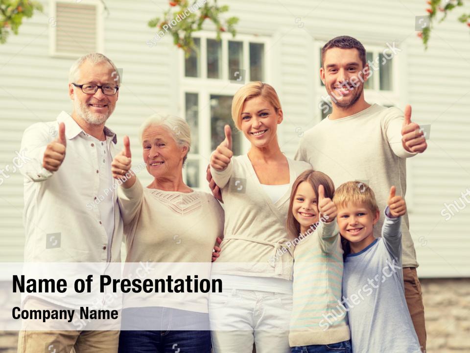 make a powerpoint presentation reflecting your relationship with your grandparents