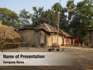 December bankura, india 21, 2016: PowerPoint Template