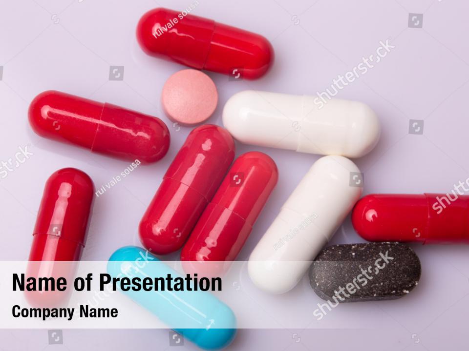 Different Pills And Drugs PowerPoint Template - Different Pills And ...