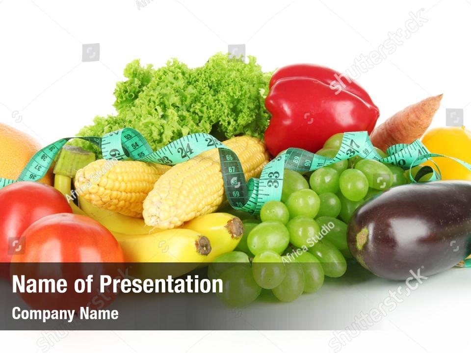 prepare power point presentation on need of healthy food