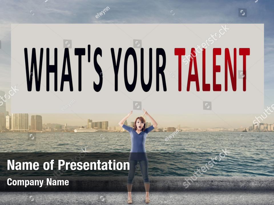 talent presentation background