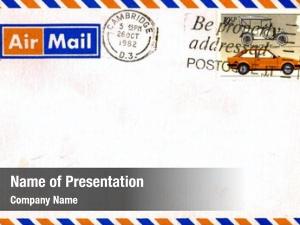 Visible vintage envelope address 