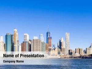 New York City Skyline PowerPoint Templates - New York City Skyline ...