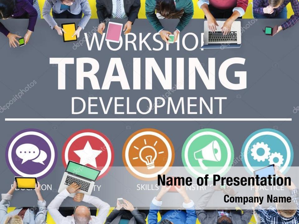 training presentation background