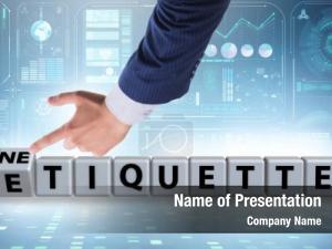 Business Etiquette PowerPoint Template