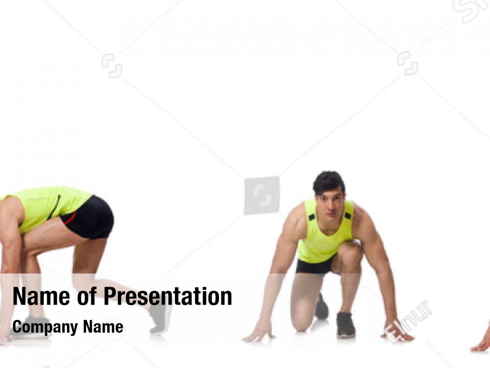 Bodybuilding Muscular Bodybuilder Doing Powerpoint Template Bodybuilding Muscular Bodybuilder