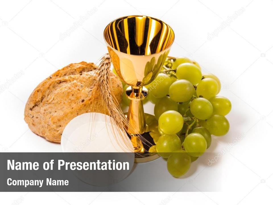 Holy communion PowerPoint Template - Holy communion PowerPoint Background