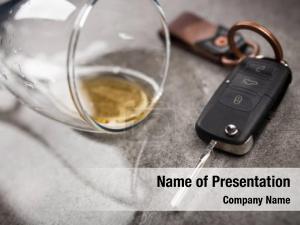 Concept drunk driving car keys