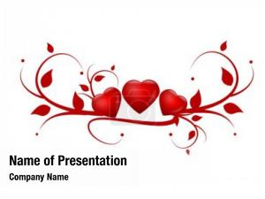 Love Ornament PowerPoint Template