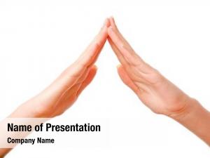 House In Hands PowerPoint Templates - House In Hands PowerPoint ...