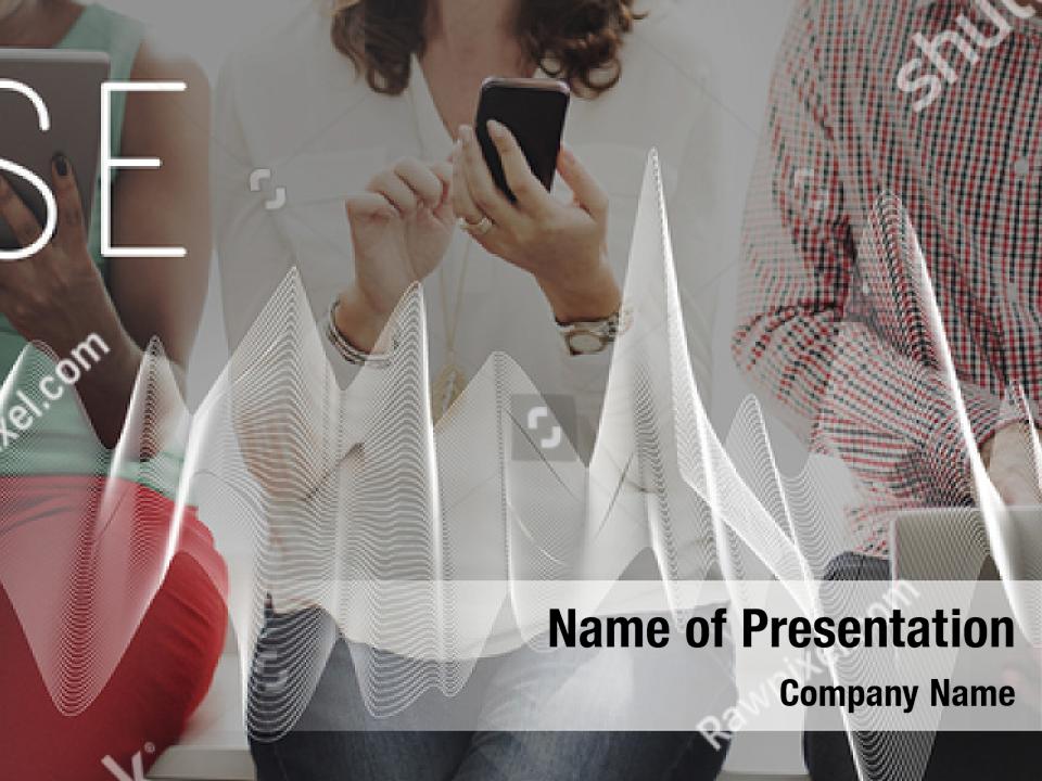 Hearing digital modern PowerPoint Template - Hearing digital modern ...