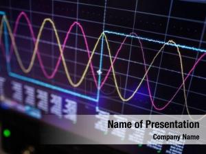 Digital oscilloscope PowerPoint Template