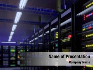 Computer concept hosting cluster supercomputer